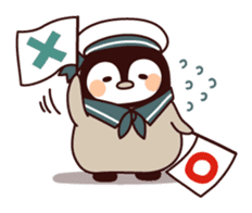 Relaxed penguin ( Daily life ver.) sticker #8221569