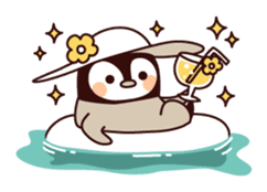 Relaxed penguin ( Daily life ver.) sticker #8221572