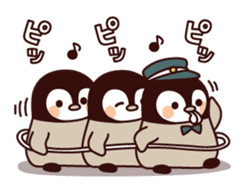 Relaxed penguin ( Daily life ver.) sticker #8221573