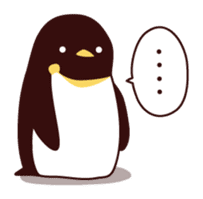 Relaxed penguin ( Daily life ver.) sticker #8221580