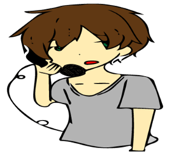 Gentle twin sticker #8221751