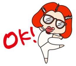 Acrobatic Girls sticker #8221756