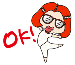 Acrobatic Girls sticker #8221756