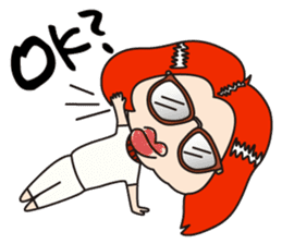 Acrobatic Girls sticker #8221774