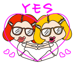 Acrobatic Girls sticker #8221788