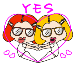 Acrobatic Girls sticker #8221788