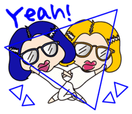 Acrobatic Girls sticker #8221789