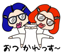 Acrobatic Girls sticker #8221792