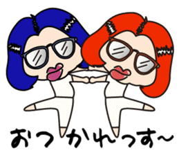 Acrobatic Girls sticker #8221792