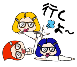 Acrobatic Girls sticker #8221794