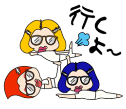 Acrobatic Girls sticker #8221794