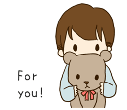 love story of hikori & hiroto Ver.02 (E) sticker #8222096