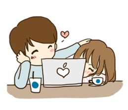 love story of hikori & hiroto Ver.02 (E) sticker #8222109