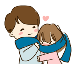 love story of hikori & hiroto Ver.02 (E) sticker #8222110