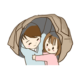 love story of hikori & hiroto Ver.02 (E) sticker #8222111