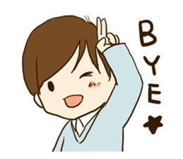 love story of hikori & hiroto Ver.02 (E) sticker #8222115