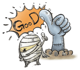 Halloween merry friends sticker #8222159