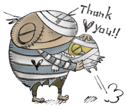 Halloween merry friends sticker #8222166