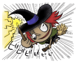 Halloween merry friends sticker #8222180