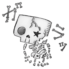 Halloween merry friends sticker #8222186