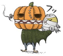 Halloween merry friends sticker #8222195