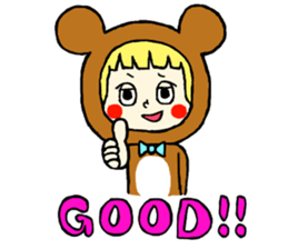 mogupaku sticker*(English ver.) sticker #8222196