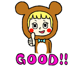 mogupaku sticker*(English ver.) sticker #8222196