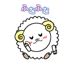 Back-channel feedback sheep sticker #8222805