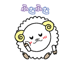 Back-channel feedback sheep sticker #8222805