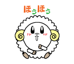 Back-channel feedback sheep sticker #8222806