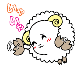 Back-channel feedback sheep sticker #8222807