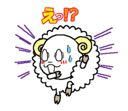 Back-channel feedback sheep sticker #8222816