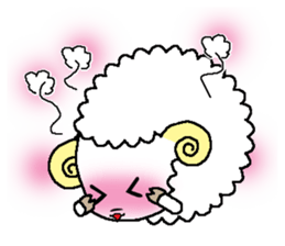 Back-channel feedback sheep sticker #8222821