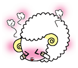 Back-channel feedback sheep sticker #8222821