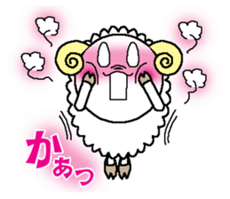 Back-channel feedback sheep sticker #8222822