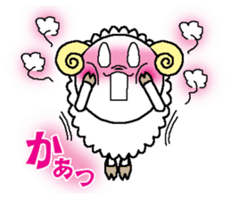 Back-channel feedback sheep sticker #8222822