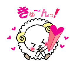 Back-channel feedback sheep sticker #8222830