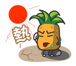 pineapple head is coming PART1 sticker #8222953