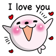 Love love Seal English version sticker #8223116