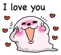 Love love Seal English version sticker #8223119