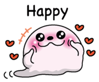 Love love Seal English version sticker #8223126