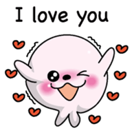 Love love Seal English version sticker #8223133