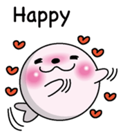 Love love Seal English version sticker #8223145