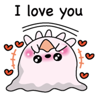 Love love Seal English version sticker #8223152