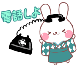 nostalgic rabbit 2 sticker #8223345