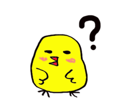 Pretty daily life of chicks sticker #8223763