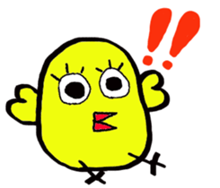 Pretty daily life of chicks sticker #8223787