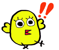 Pretty daily life of chicks sticker #8223787