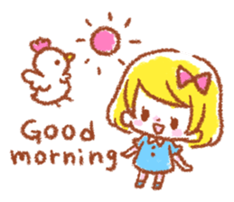 Cute girl stickers! sticker #8223797