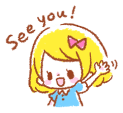 Cute girl stickers! sticker #8223800